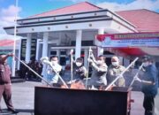 Kejari Pasaman Barat Musnahkan Barang Bukti 49 Perkara, Narkoba masih Dominasi