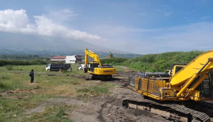 BWS Sumbar Mulai Keruk Bendungan Cangkiang Pascabencana Lahar Dingin Marapi