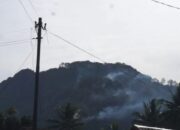 Hampir 100 Titik Api Terdeteksi di Tanah Datar, Gunung Bungsu masih Terbakar