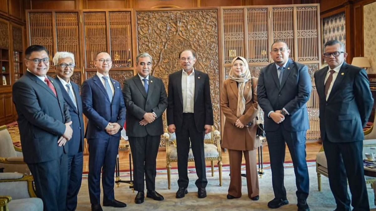 Andre Rosiade dampingi Ahmad Muzani bertemu PM Malaysia. (dok. istimewa)