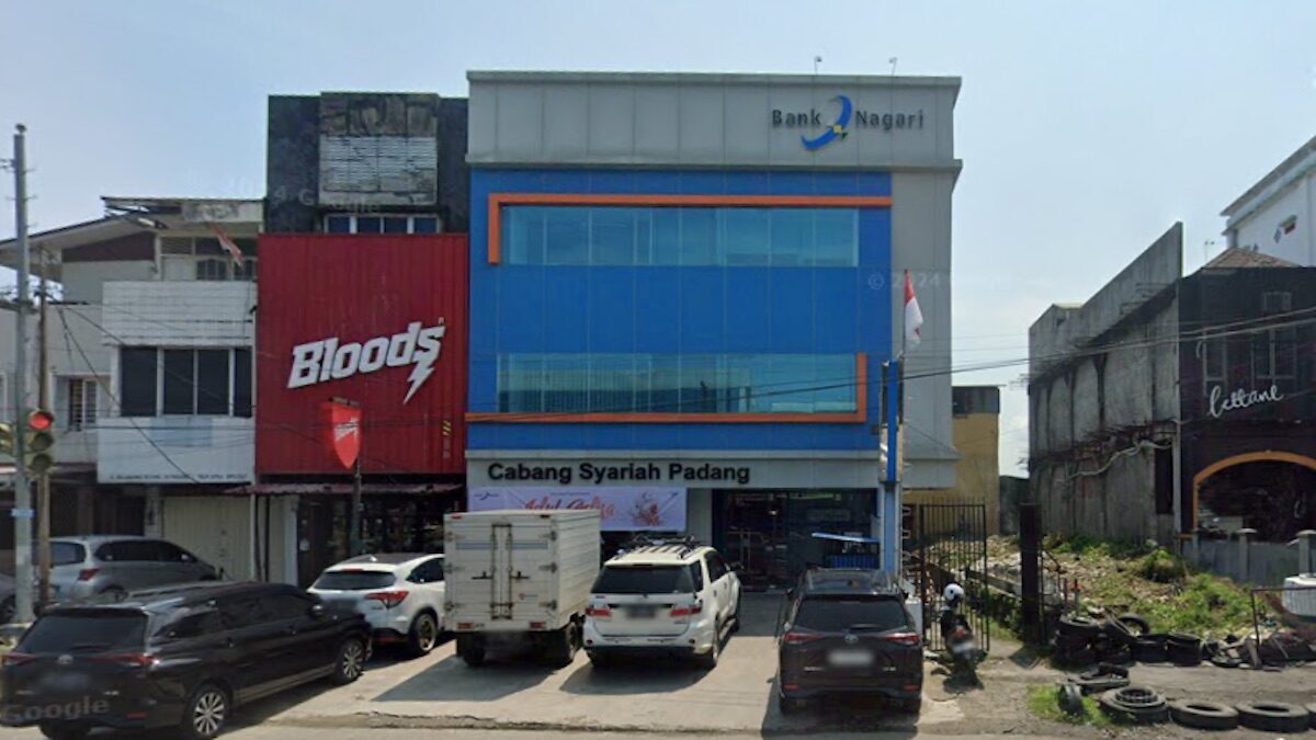Kantor Bank Nagari Cabang Syariah Padang. (dok. istimewa)