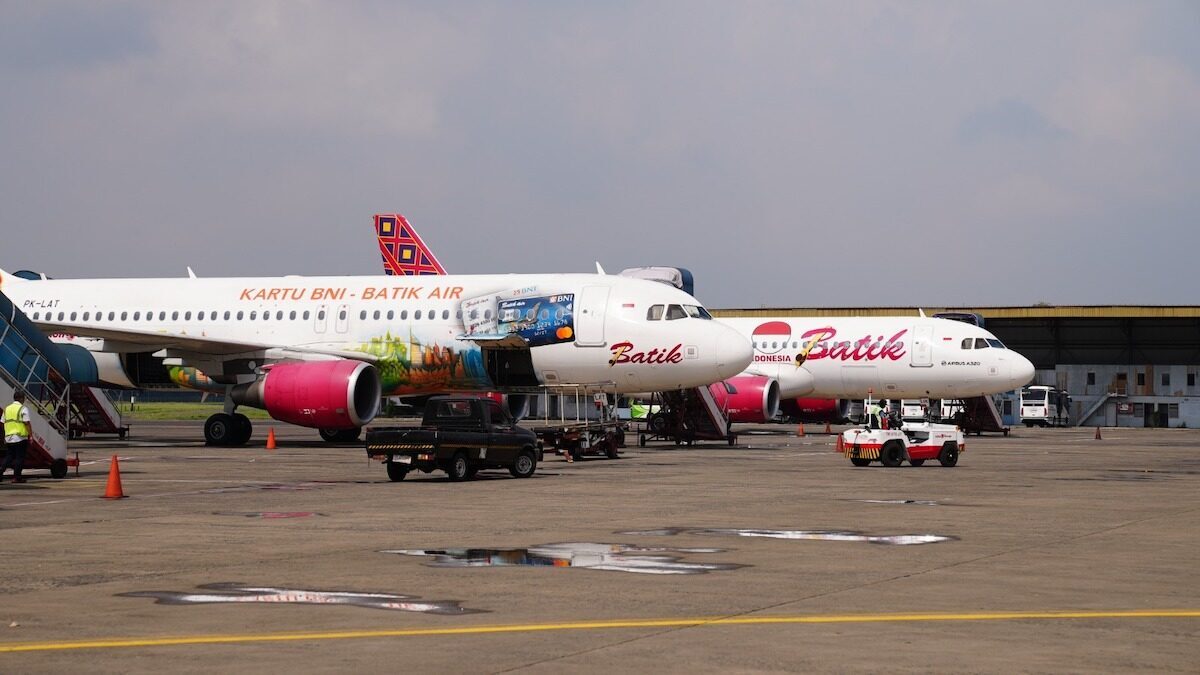 Batik AIr di Bandara Halim Perdanakusuma. (dok. Kemenhub)