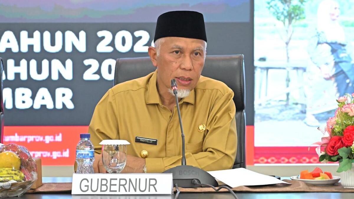 Gubernur Sumbar Mahyeldi Ansharullah. (dok. adpsb)