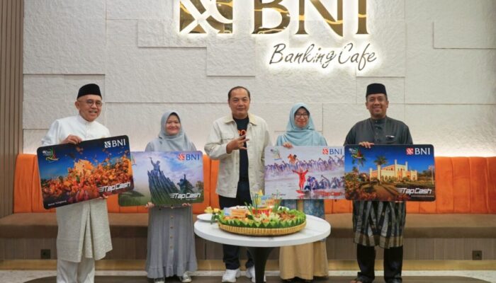 BNI Wilayah 02 Hadirkan Banking Cafe Pertama dan Launching Tapcash Edisi Riau di HUT ke-79