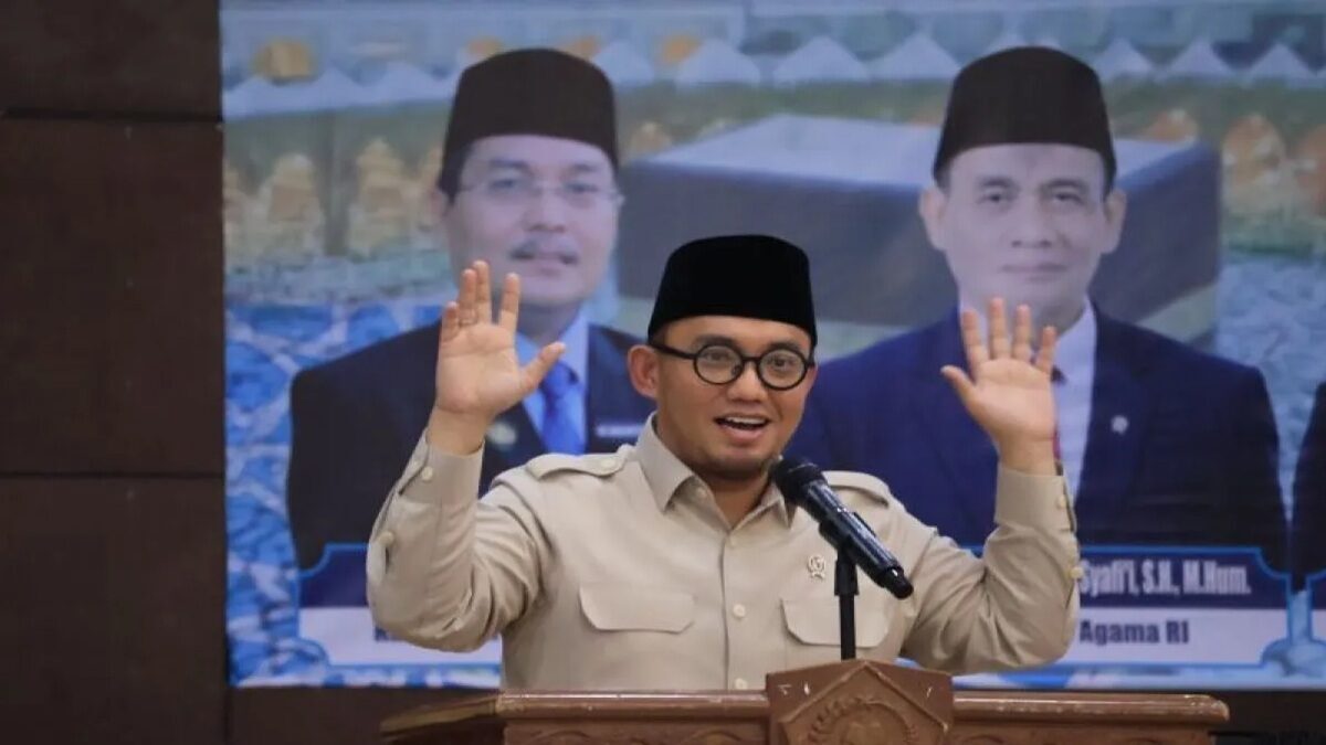 Wakil Menteri (Wamen) Haji dan Umrah Dahnil Anzar Simanjuntak. (net)