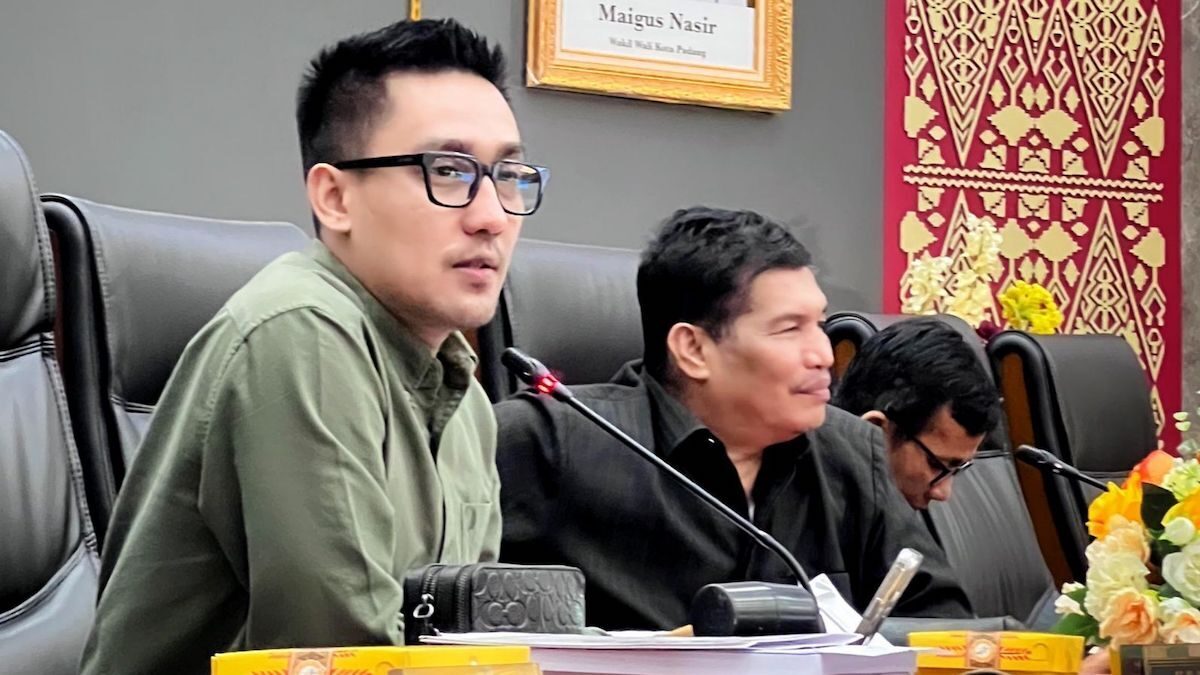 Ketua Komisi II DPRD Kota Padang Fraksi Gerindra Rachmat Wijaya. (dok. istimewa)