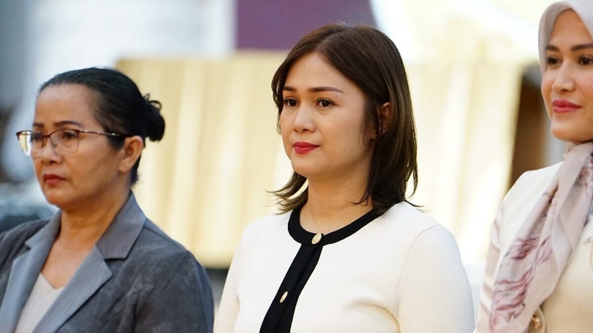 Penasihat DWP Kota Gunungsitoli Venny Sowa'a Laoli. (dok. Putra Tanhar/radarsumbar)