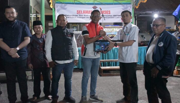 Dukung Satber Cegah Tawuran, PT Semen Padang Donasikan Perlengkapan Operasional di Lubuk Kilangan