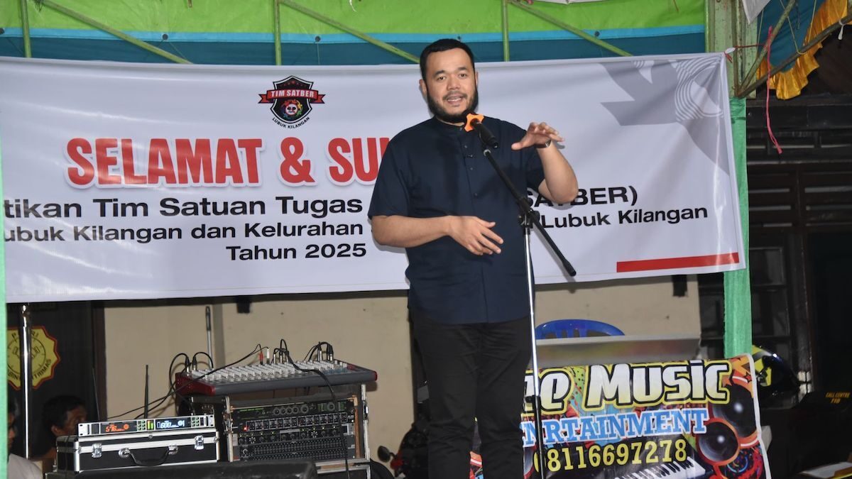 Wako Fadly Amran beri sambutan saat pembentukan Satber Anti Tawuran dan Balap Liar di Padang. (dok. Prokopim)