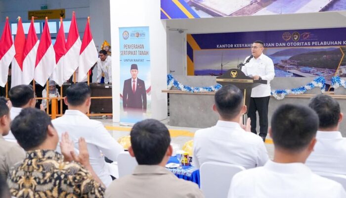 Wamen Ossy Apresiasi Kolaborasi Seluruh Pihak untuk 95% Target PTSL di Sulteng Tercapai