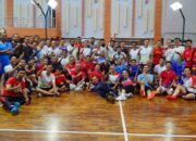 BPBD Pariaman dan PB Justitia Unand Jalin Silaturahmi lewat Pertandingan Persahabatan