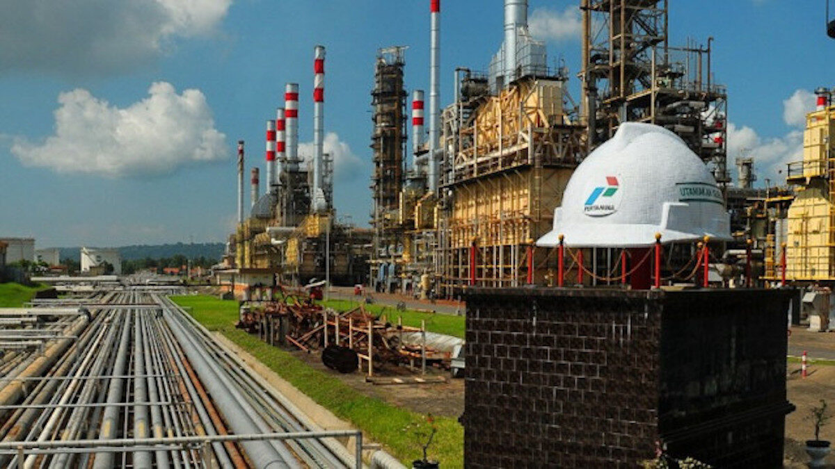 Ilustrasi kilang minyak PT Pertamina (Persero). (Foto: Dok PT. Pertamina)