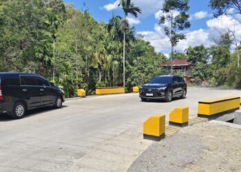 Jembatan Guguak Malalo rampung dan sudah bisa digunakan masyarakat. (dok. istimewa)