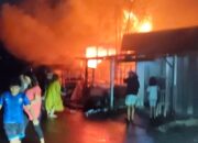 Rumah dan Toko Pancing Hangus Terbakar di Gauang, Kerugian Berkisar Rp500 Juta
