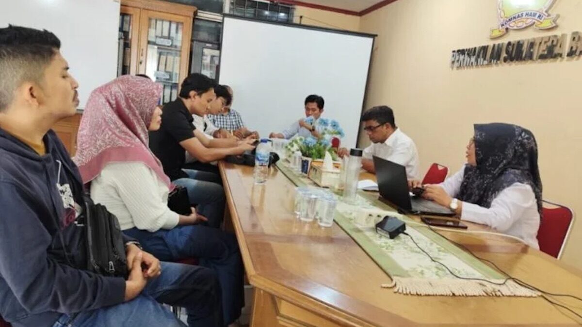 Korban dugaan malpraktik di Padang Pariaman melapor ke Komnas HAM Sumbar. (dok. istimewa)