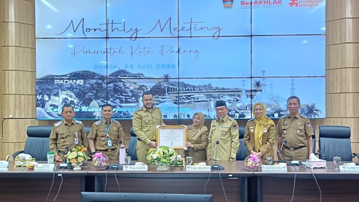 Monthly meeting Pemko Padang jelang HJK ke-356. (dok. Prokopim)