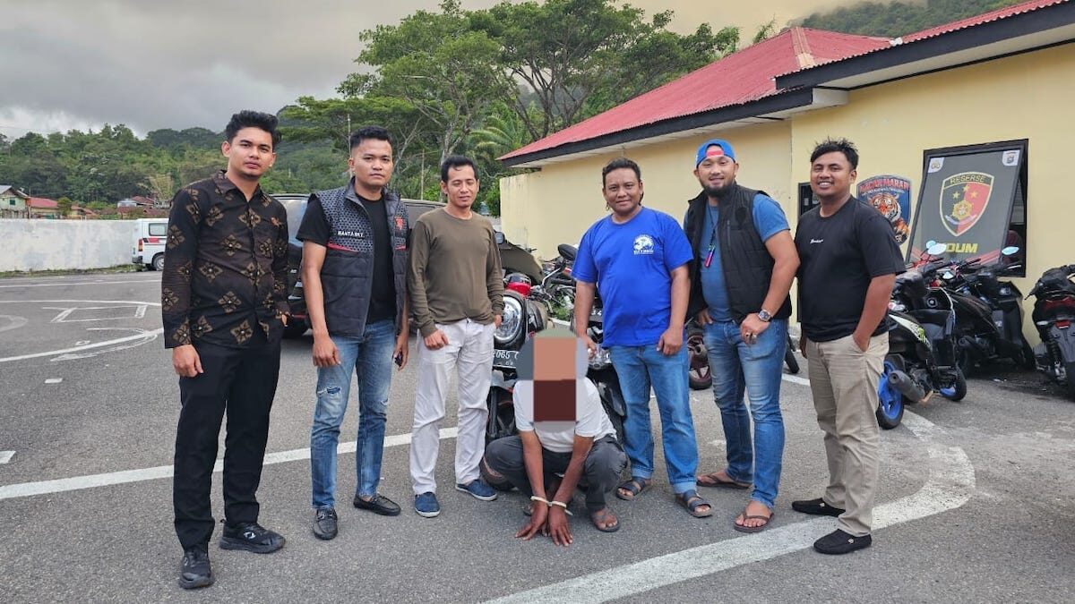 Pelaku curanmor ditangkap Tim Macan Marapi Polres Padang Panjang. (dok. istimewa)