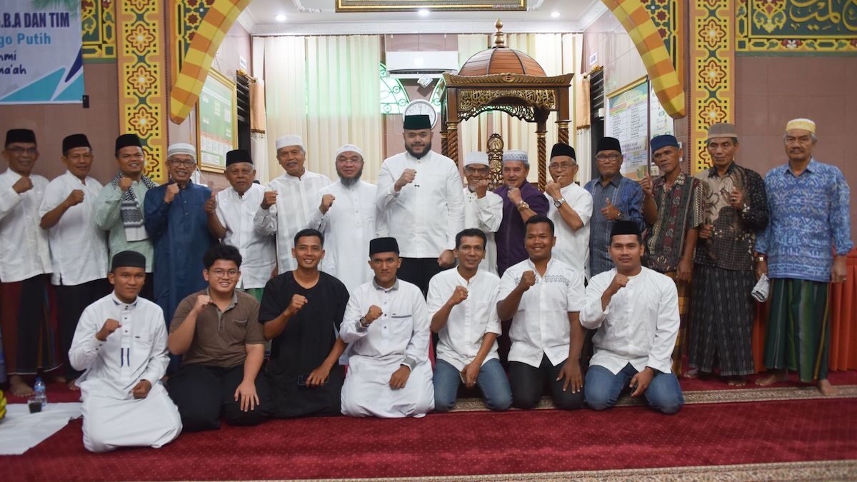 Rapat jelang peluncuran Smart Surau di Masjid Syekh Ahmad Khatib Al Minangkabawi. (dok. Prokopim)