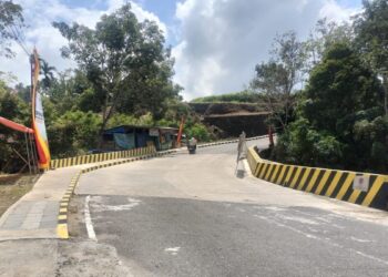Perbaikan infrastruktur jalan dan jembatan di Lubuk Mato Kuciang Padang Panjang yang rusak akibat bencana beberapa waktu lalu sudah selesai. (dok. adpsb)