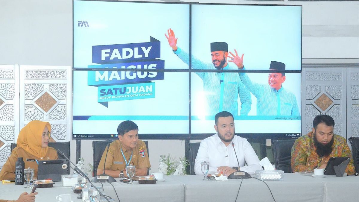 Pertemuan Wako Padang dengan Rektor UPI YPTK Padang. (dok. Prokopim)