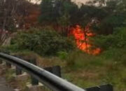 Truk Masuk Jurang dan Terbakar di Panorama 2 Sitinjau Lauik