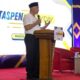 Gubernur Mahyeldi di acara Taspen day. (dok. adpsb)