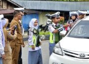 Satlantas Pasaman Ajak Pelajar jadi Agen Keselamatan Berlalu Lintas