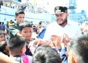 Ikut Rayakan HJK Padang ke-356, KRI Bima Suci Merapat di Teluk Bayur
