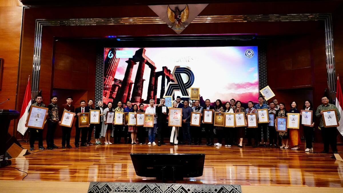 Kementerian ATR BPN raih penghargaan dari The Economics. (dok. istimewa)