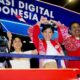 Kemkomdigi hadirkan robot AI dalam karnaval kemerdekaan. (dok. Komdigi)