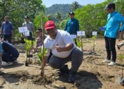 PT Semen Padang Ikut Serta Dalam Penanaman 1.000 Bibit Mangrove di Sungai Pisang
