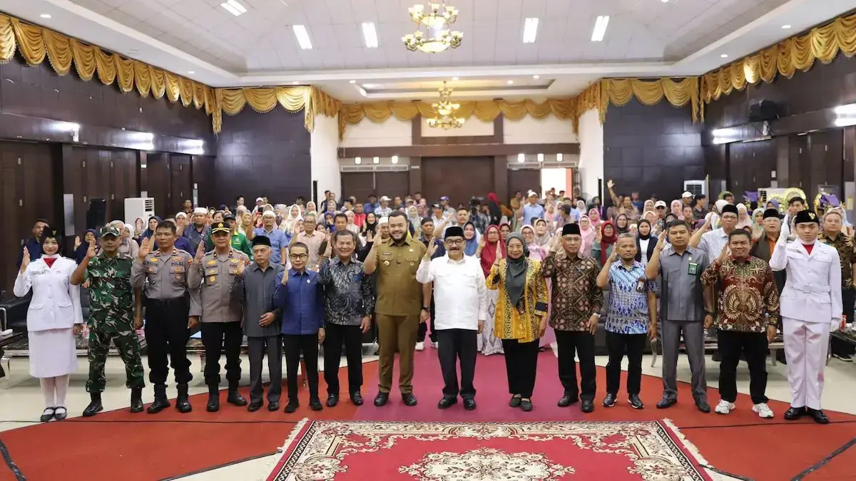 Kota Padang menjadi tuan rumah kegiatan Penguatan Relawan Gerakan Kebajikan Pancasila Tahun 2025, Selasa (5/8/2025). (dok. Prokopim)