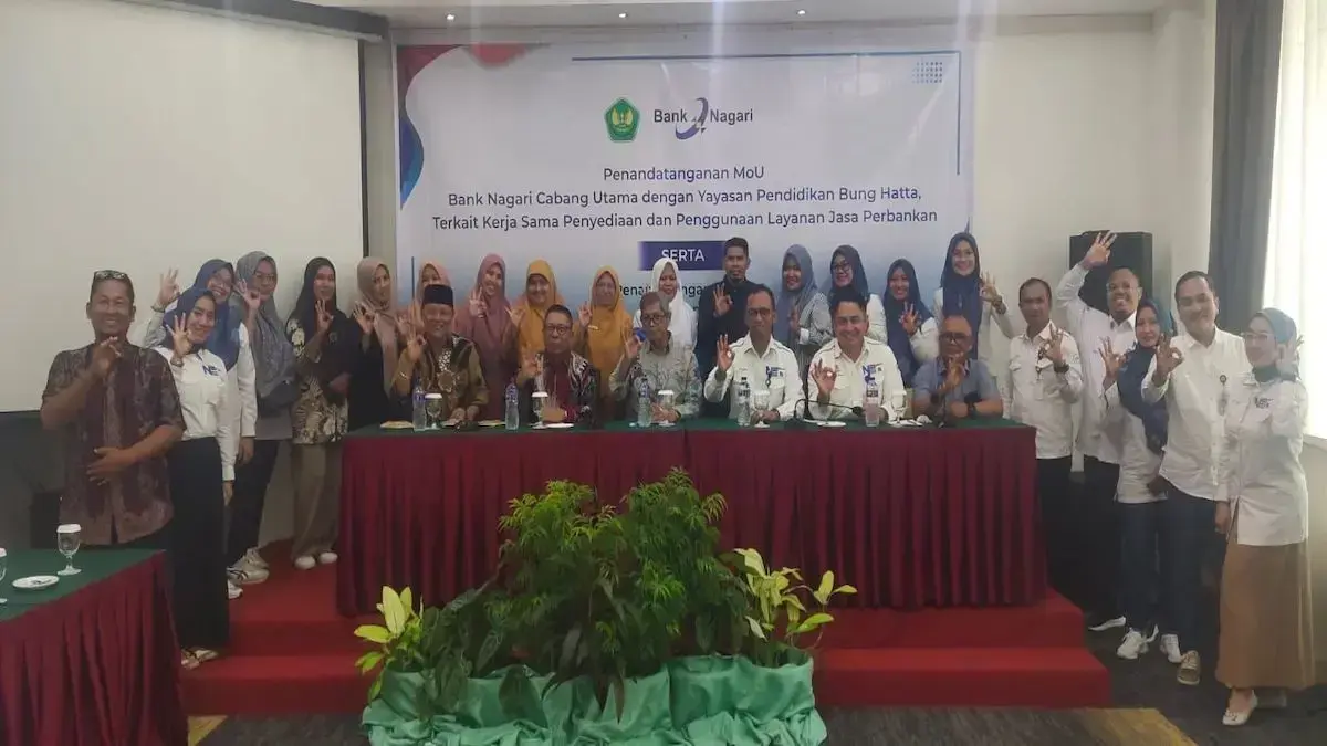 MoU Bank Nagari dan Universitas Bung Hatta (UBH). (dok. istimewa)