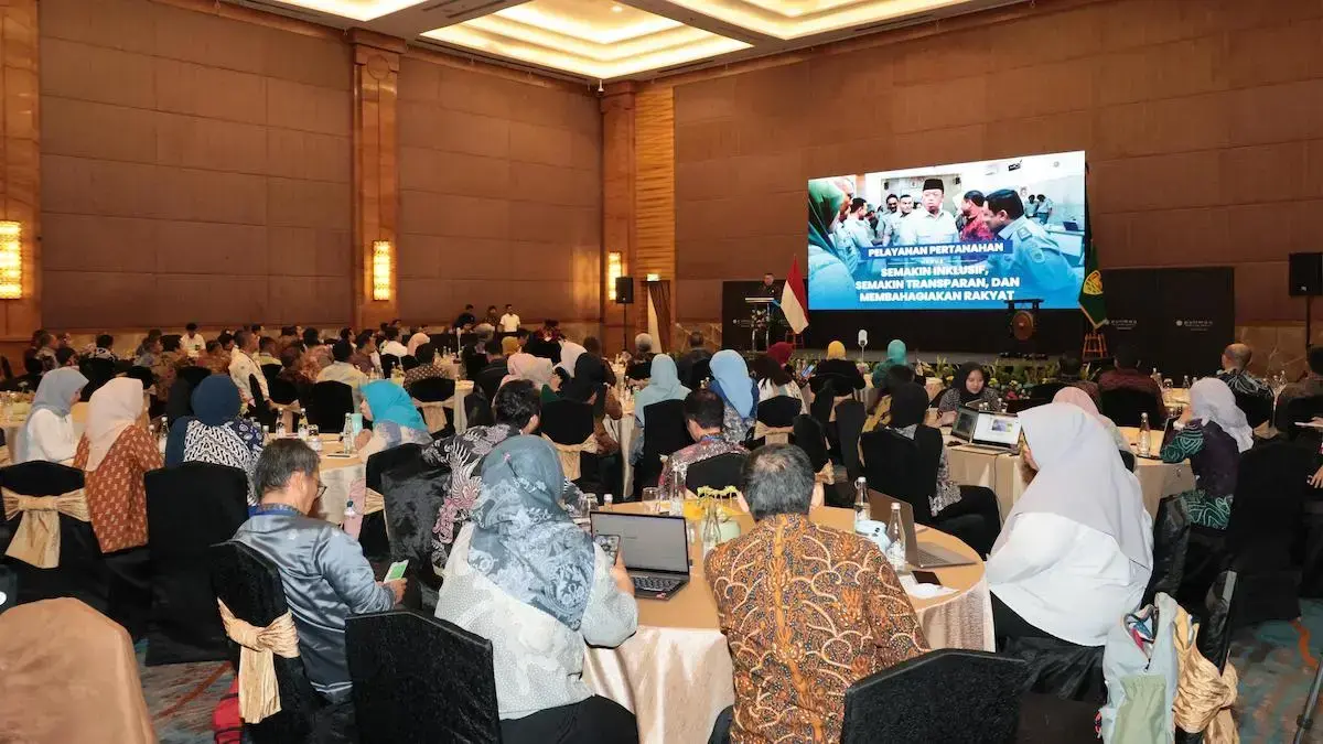 Monev Kementerian ATR/BPN semester 1 tahun 2025. (dok. istimewa)