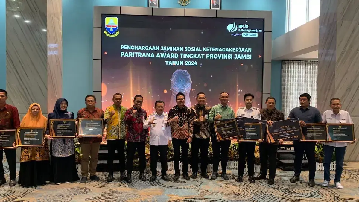 PTPN Regional 4 dapat penghargaan dari BPJS Ketenagakerjaan. (dok. istimewa)