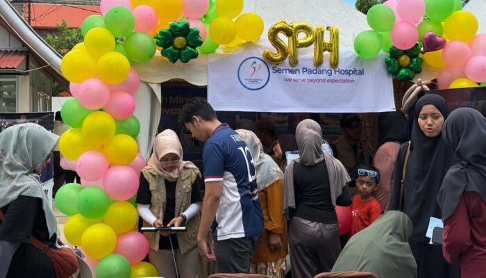 Semen Padang Hospital Hadirkan Layanan Kesehatan Gratis di IDI Sumbar Fest 2025