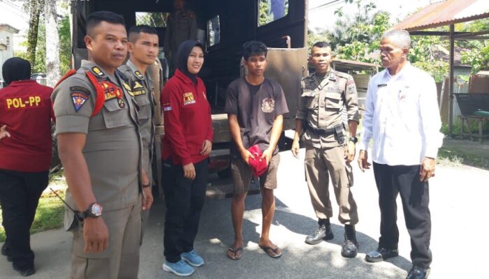 Satpol PP Padang Amankan Pemuda Terlantar Asal Sumsel, Niatnya Cari Kerja