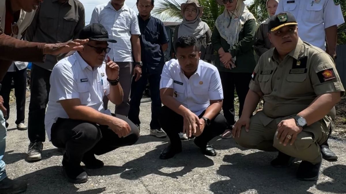 Wagub Vasko cek kualitas jalan di Sumbar. (dok. adpsb)