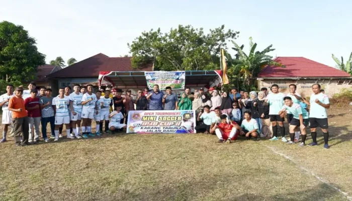 Wako Pariaman Buka Open Tournament Mini Soccer IPJB Cup II di Kelurahan Jalan Baru