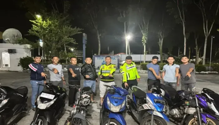 Langgar Aturan, Motor Knalpot Brong di Agam Ditilang dan Disita 3 Bulan