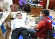 Meriahkan HUT RI ke-80, Kemenag Pariaman Hadirkan Bazar BarBeKu dan Donor Darah