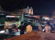 Gapura Runtuh di Jalur Padang–Solok, Lalu Lintas Terhenti Sementara