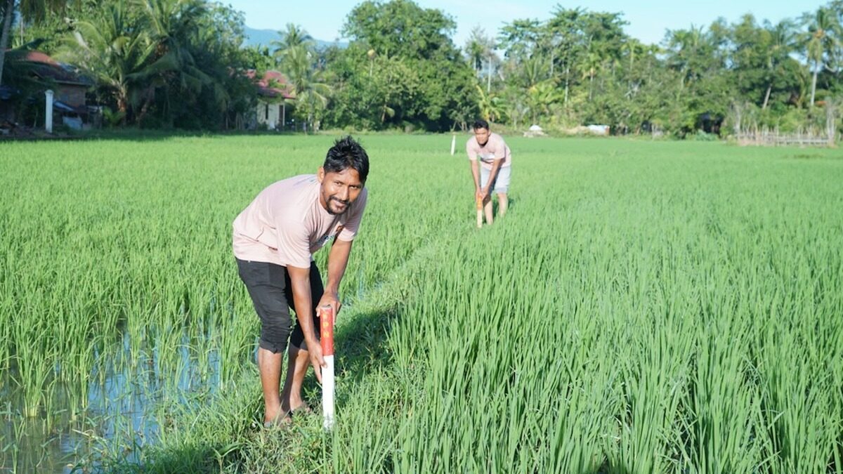 Gerakan Masyarakat Pemasangan Tanda Batas (GEMAPATAS) yang dicanangkan Kementerian ATR/BPN. (dok. istimewa)