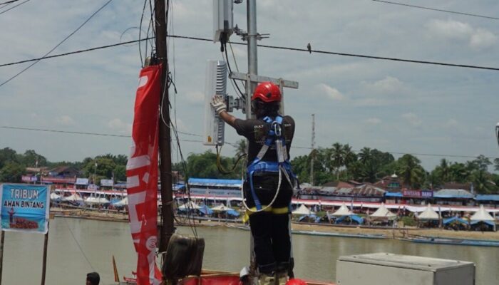 Telkomsel Perkuat Jaringan Dukung Perhelatan Pacu Jalur 2025 di Kuantan Singingi