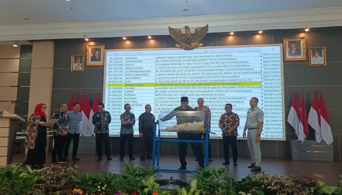 Empat Wajib Pajak Dapat Hadiah Umrah, Pemprov Sumbar Dorong Digitalisasi Pajak