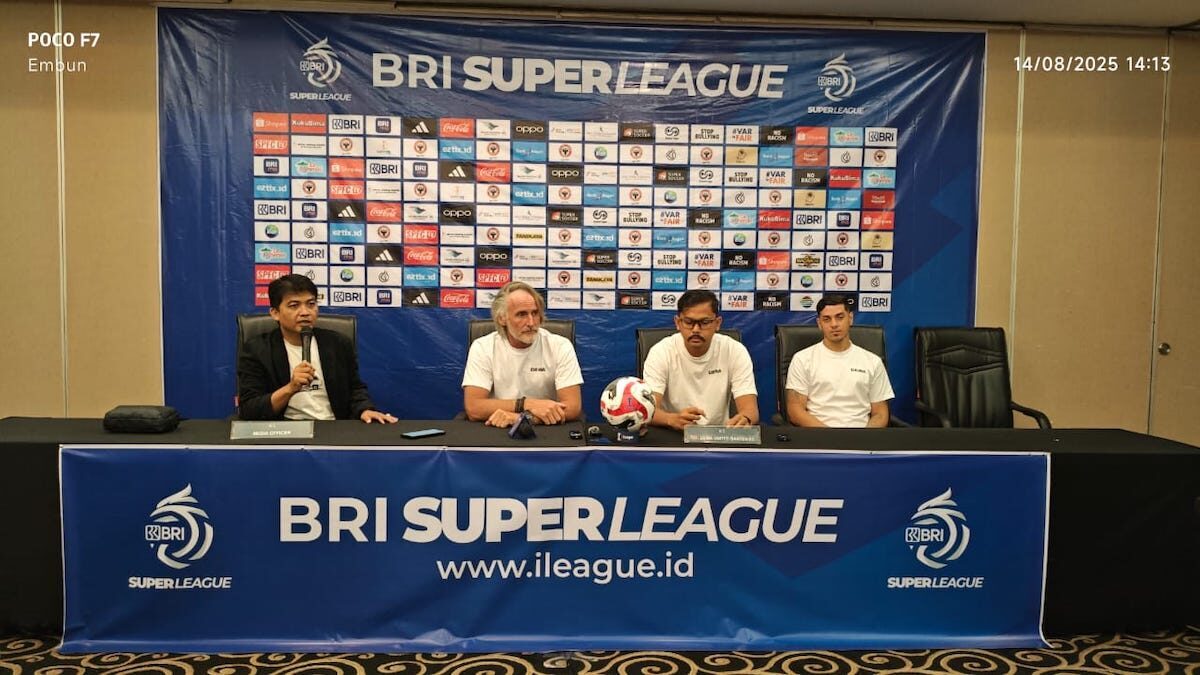 Prematch press conference Semen Padang FC vs Dewa United. (dok. Radarsumbar)