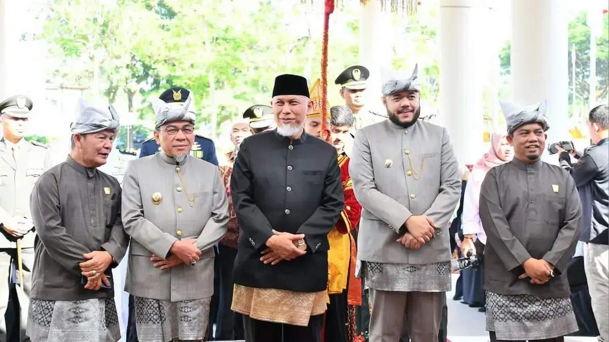 Rapat paripurna istimewa HJK ke-356 Kota Padang yang digelar di DPRD Padang. (dok. Prokopim)