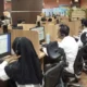 Suasana di kantor contact center (CC) PLN 123. (dok. istimewa)