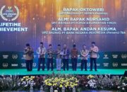 Terima Lifetime Achievement dari BAZNAS RI, Mantan Dirkeu PT Semen Padang Terharu