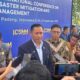 Menteri Koordinator Bidang Infrastruktur dan Pembangunan Kewilayahan Indonesia, Agus Harimurti Yudhoyono (AHY) saat di Unand menjadi keynote speaker dalam iven ICDMM. (dok. istimewa)